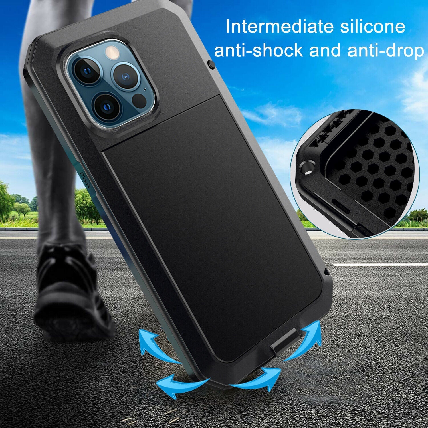 Doom Armor Metal Case Heavy Duty for iPhone 13 - carolay.co