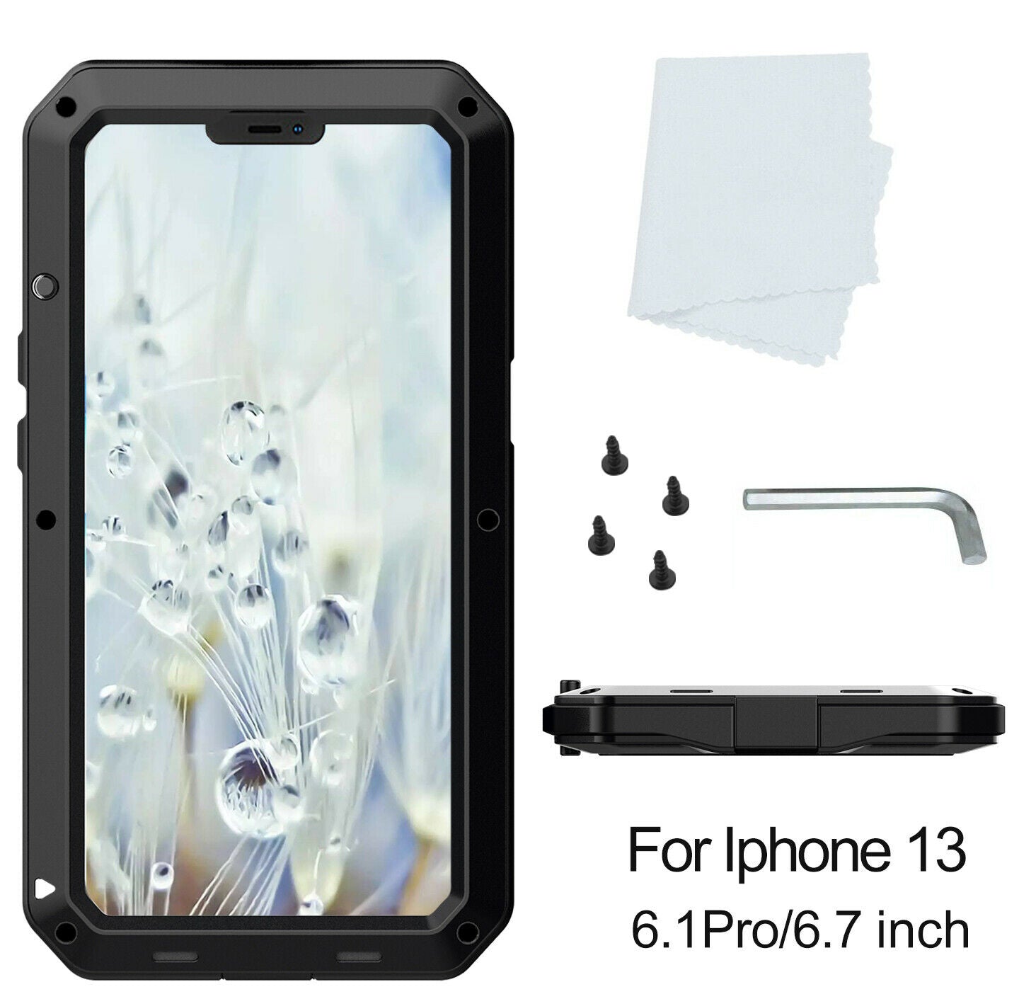 Doom Armor Metal Case Heavy Duty for iPhone 13 - carolay.co