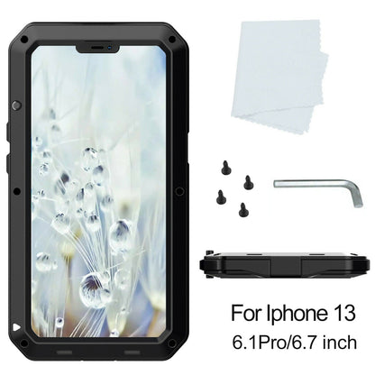 Doom Armor Metal Case Heavy Duty for iPhone 13 - carolay.co