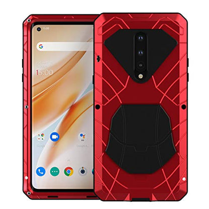 Doom armor Metal Aluminum Case for OnePlus 8 Hybrid Armor Heavy Duty - carolay.co
