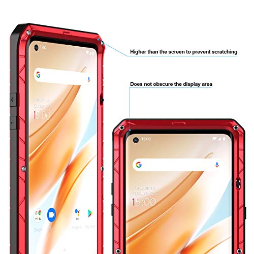 Doom armor Metal Aluminum Case for OnePlus 8 Hybrid Armor Heavy Duty - carolay.co