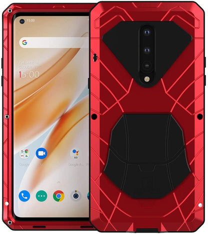 Doom armor Metal Aluminum Case for OnePlus 8 Hybrid Armor Heavy Duty - carolay.co