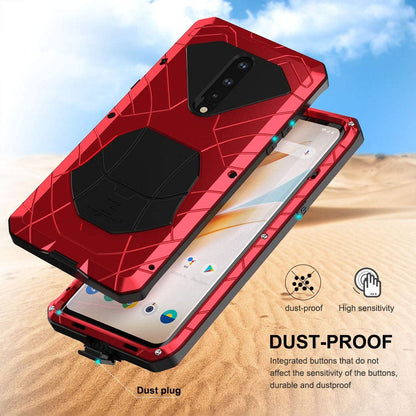 Doom armor Metal Aluminum Case for OnePlus 8 Hybrid Armor Heavy Duty - carolay.co
