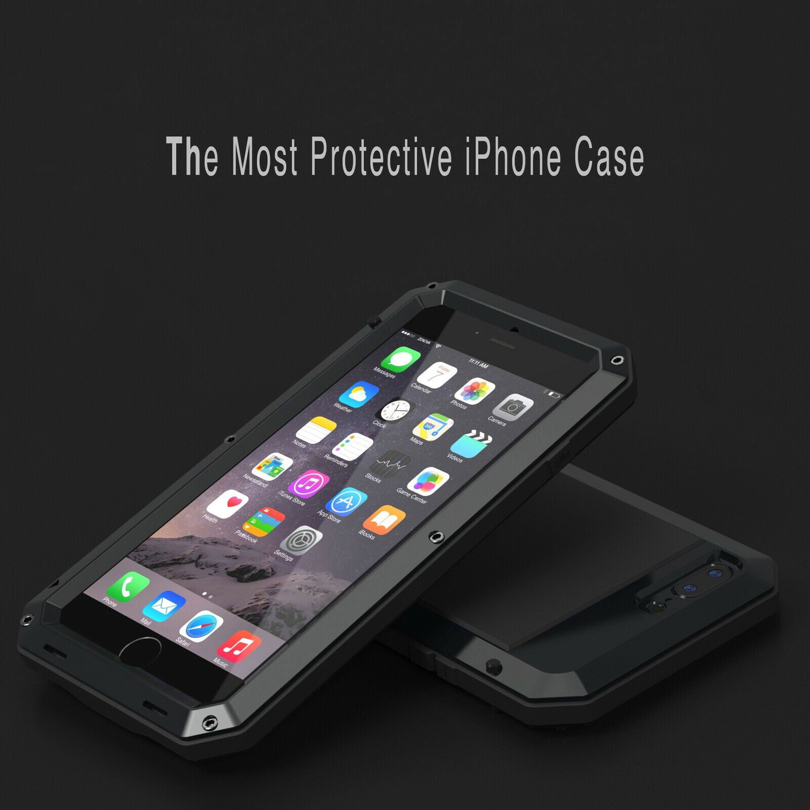 Doom armor Metal Aluminum Case for iPhone - carolay.co
