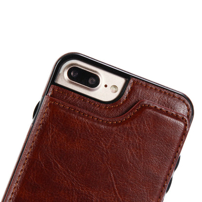 Fits Wallet Card Slot Case Leather Shockproof Magnetic For iPhone - carolay.co