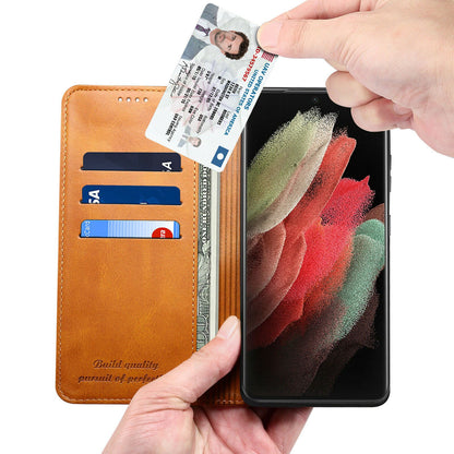Flip Leather Card Wallet Case for Samsung Galaxy series - carolay.co