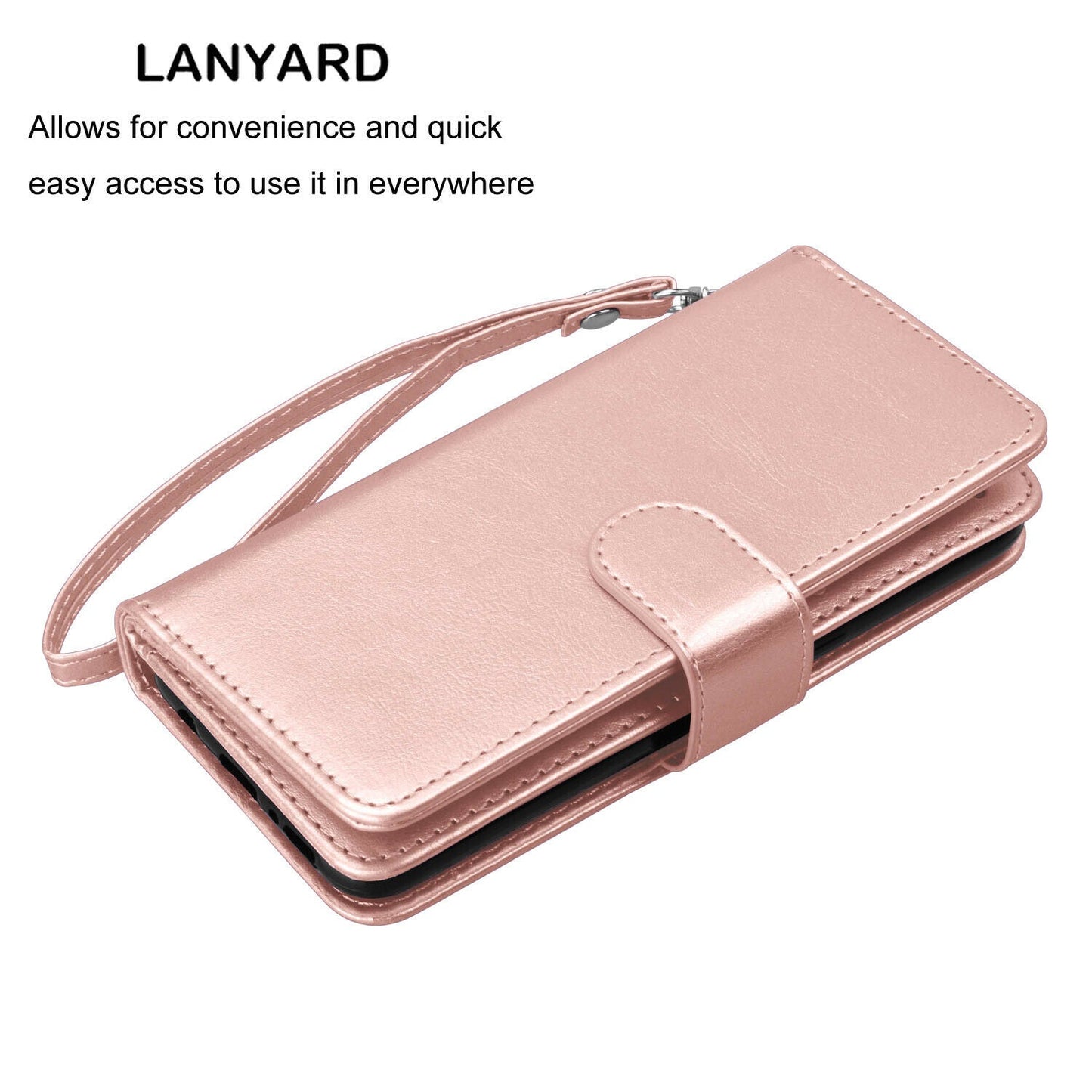 Flip Leather Wallet Case Card Holder Stand Cover For iPhone - carolay.co