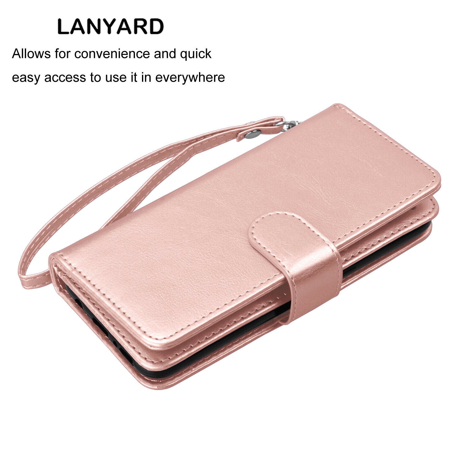 Flip Leather Wallet Case Card Holder Stand Cover For iPhone - carolay.co