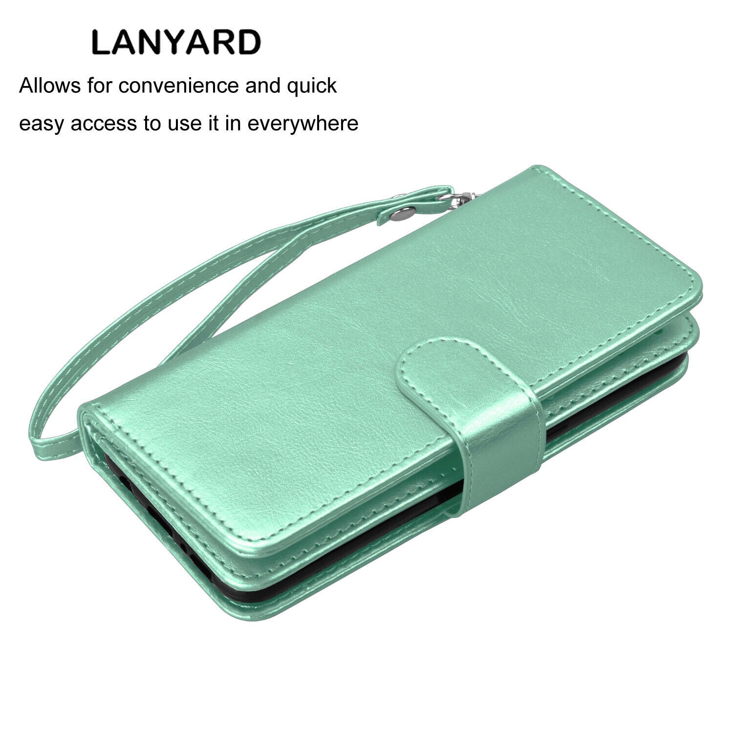 Flip Leather Wallet Case Card Holder Stand Cover For iPhone - carolay.co