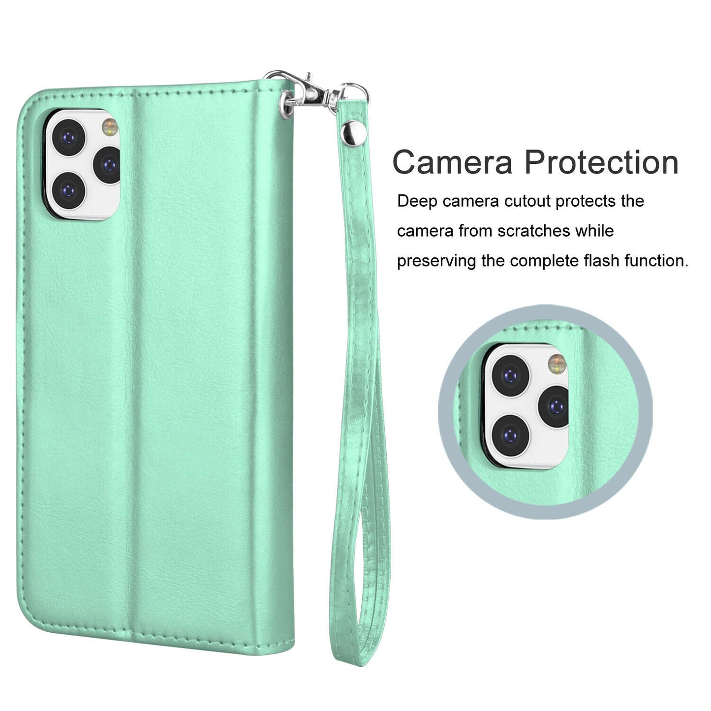 Flip Leather Wallet Case Card Holder Stand Cover For iPhone - carolay.co