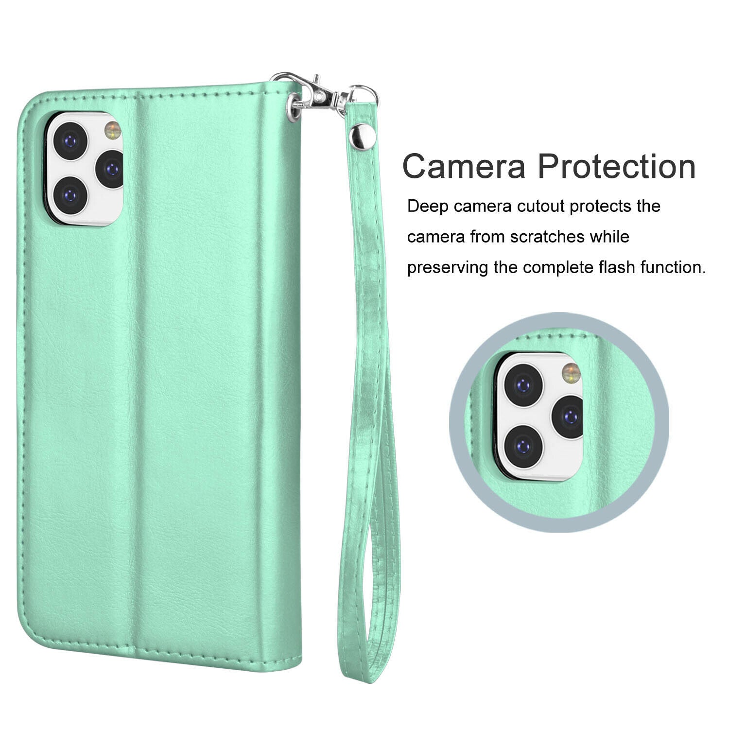 Flip Leather Wallet Case Card Holder Stand Cover For iPhone - carolay.co