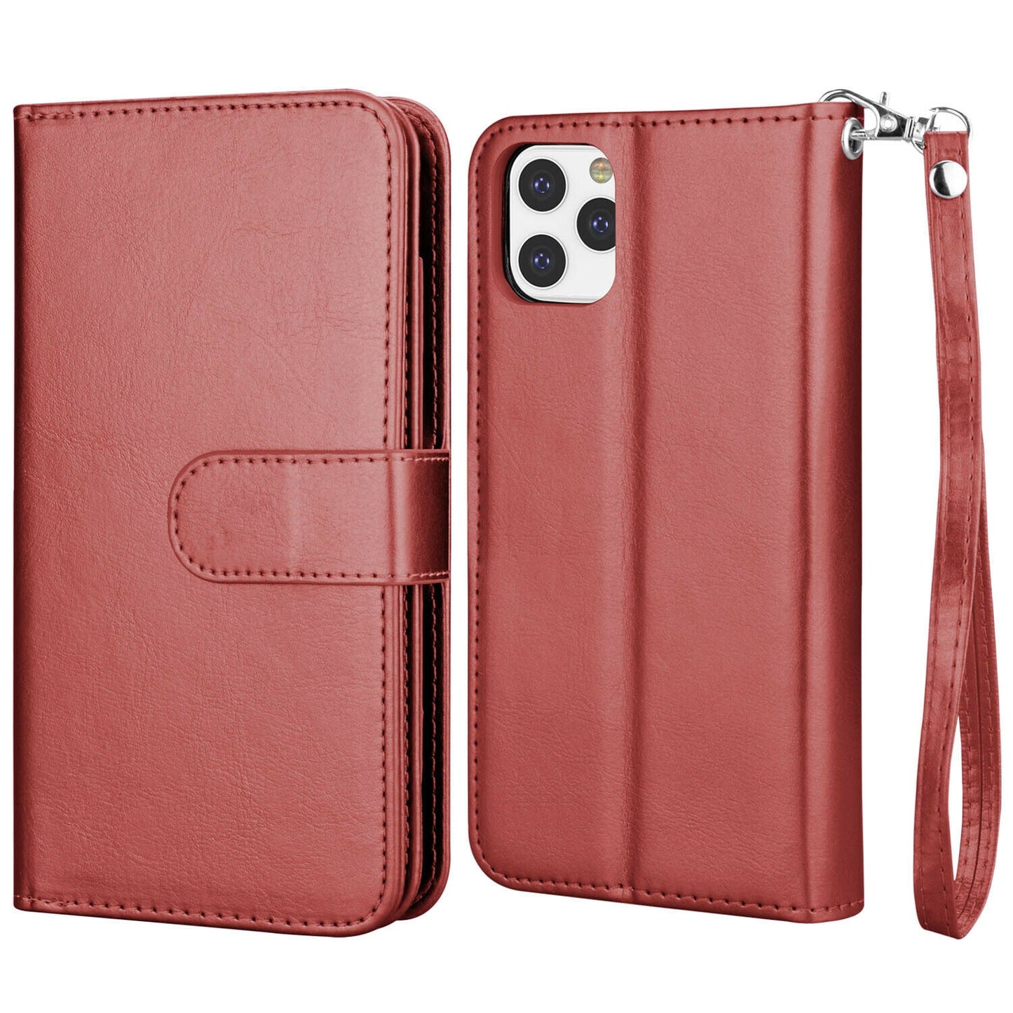 Flip Leather Wallet Case Card Holder Stand Cover For iPhone - carolay.co