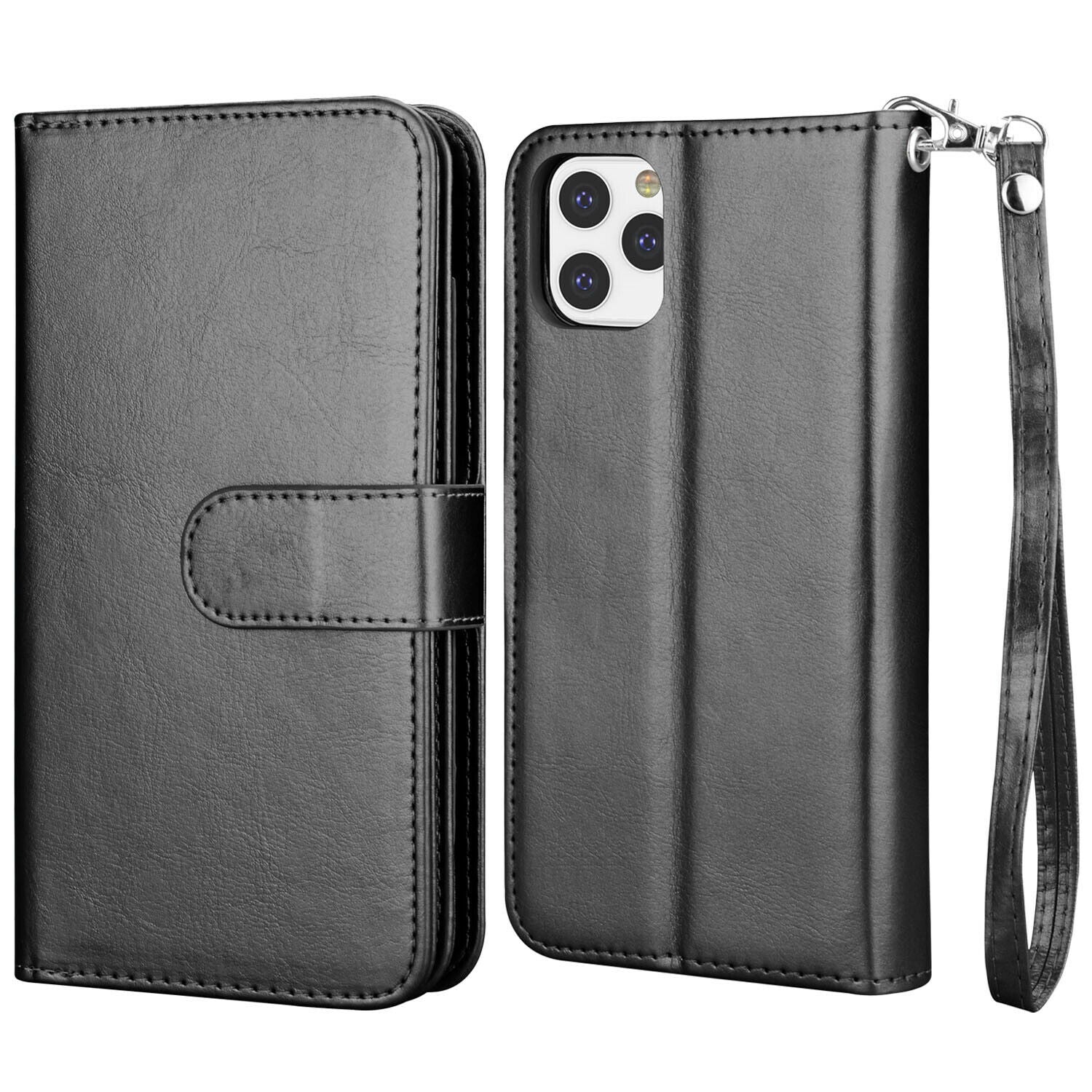 Flip Leather Wallet Case Card Holder Stand Cover For iPhone - carolay.co