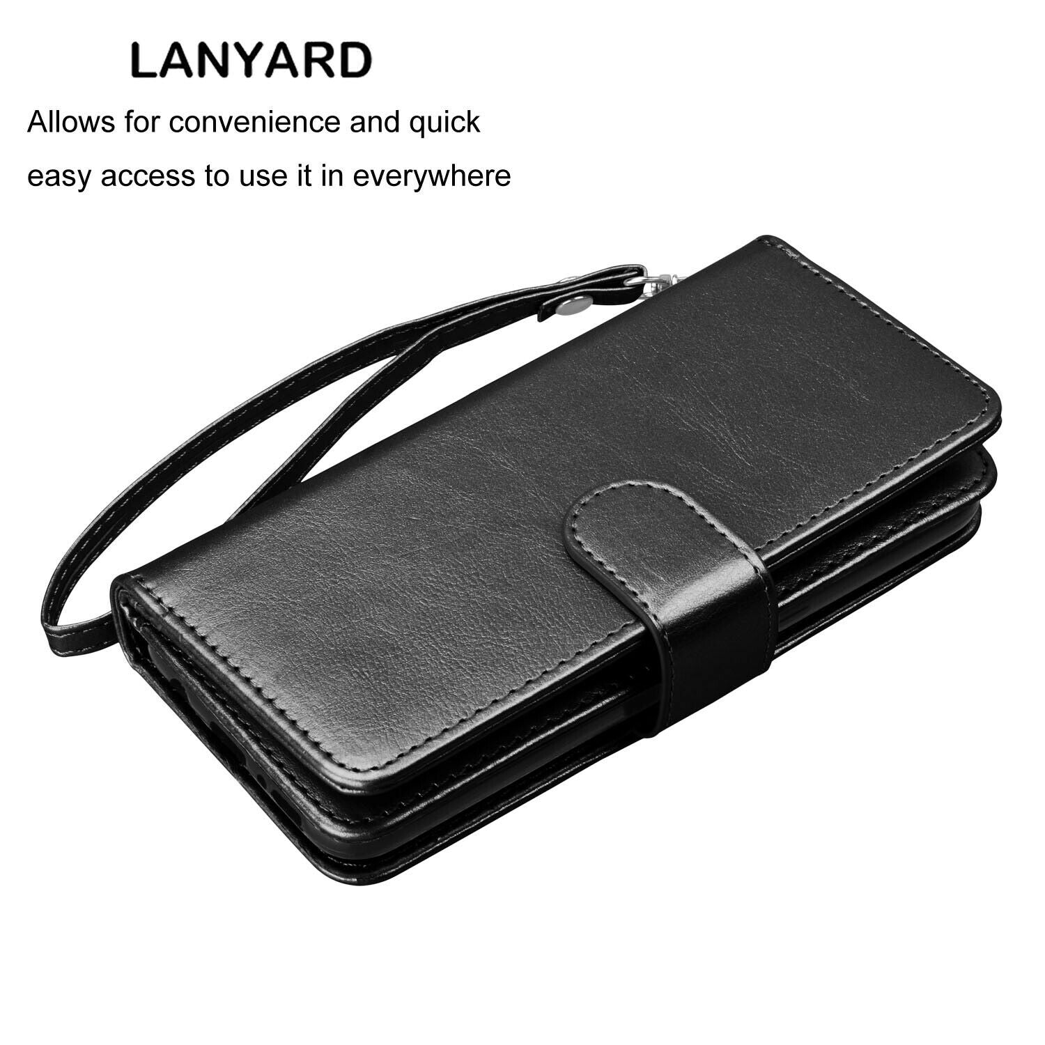 Flip Leather Wallet Case Card Holder Stand Cover For iPhone - carolay.co