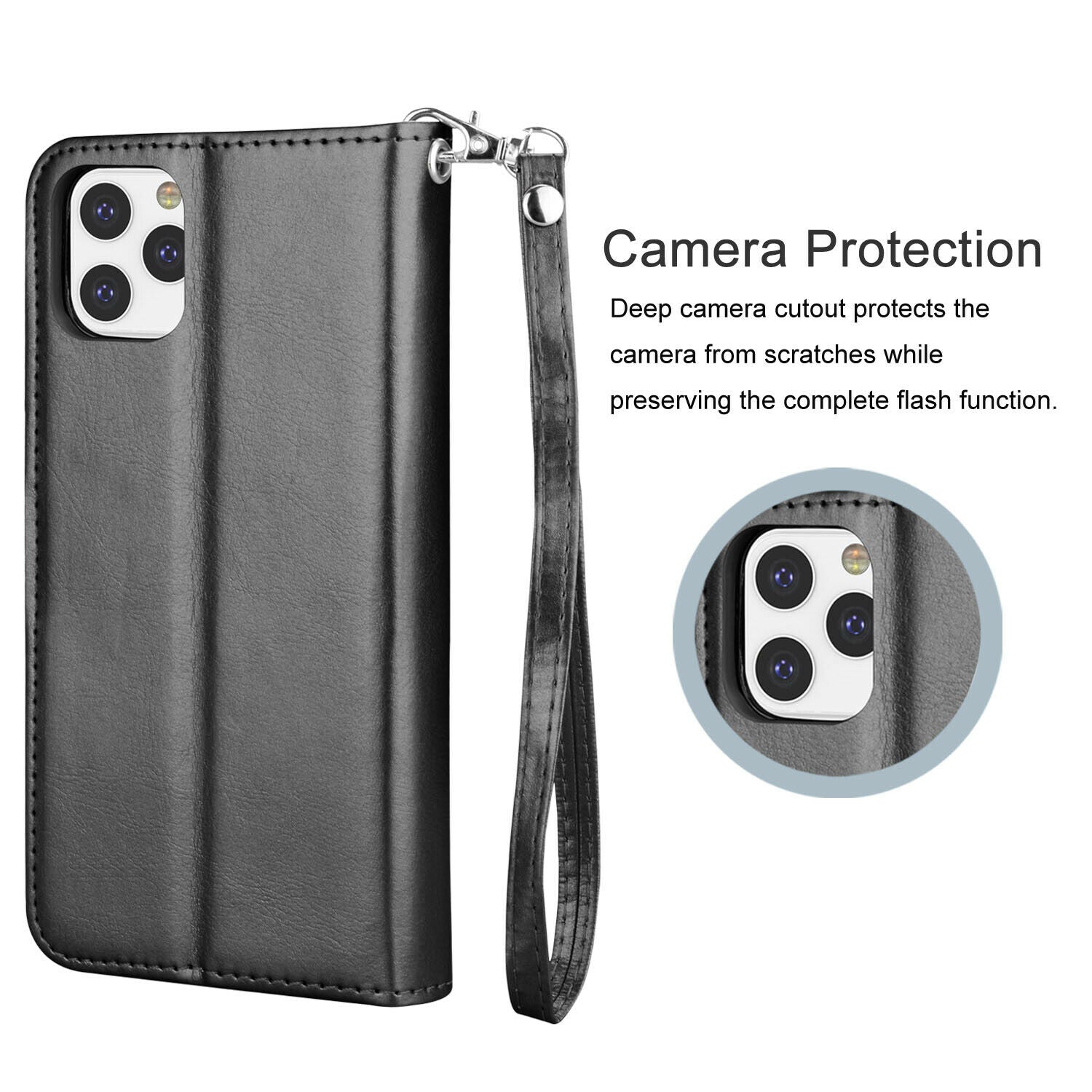 Flip Leather Wallet Case Card Holder Stand Cover For iPhone - carolay.co