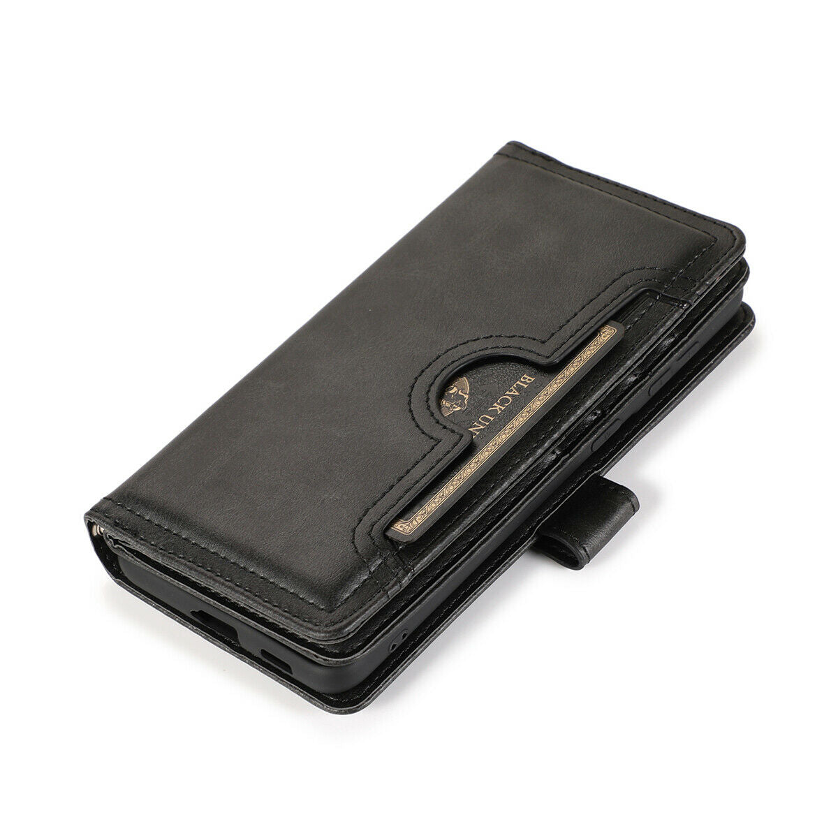 Flip Magnetic Leather Strap Card Case for Samsung Galaxy S21 Ultra Plus - carolay.co