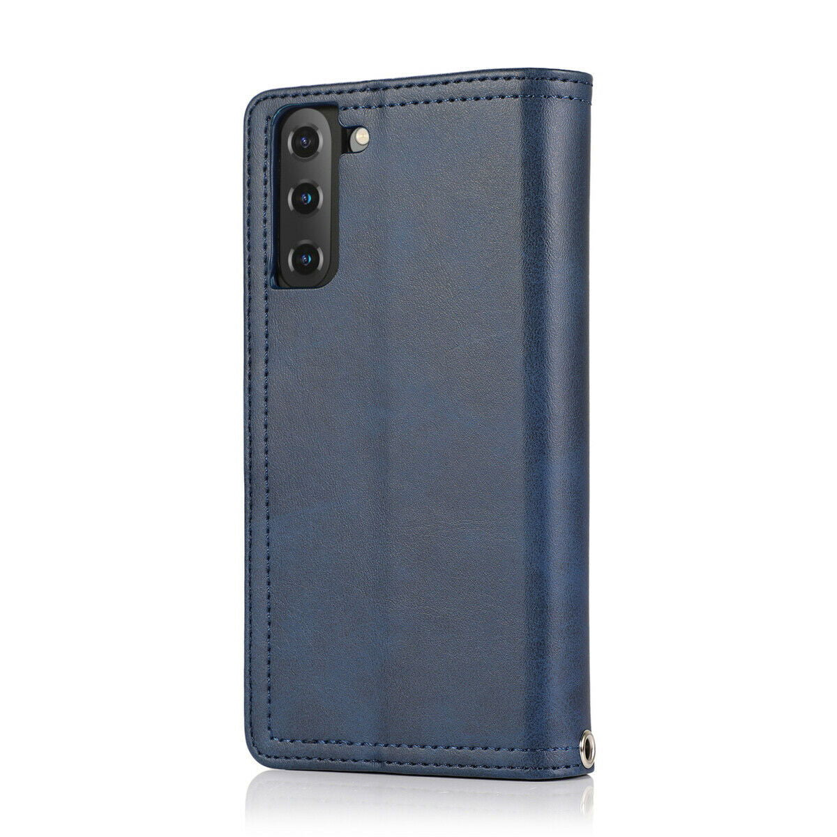 Flip Magnetic Leather Strap Card Case for Samsung Galaxy S21 Ultra Plus - carolay.co