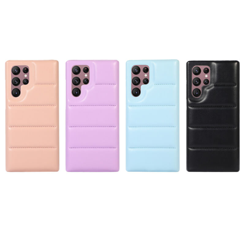 For Samsung Galaxy Hybrid Shockproof Down Puffer Case - carolay.co