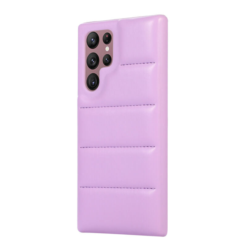 For Samsung Galaxy Hybrid Shockproof Down Puffer Case - carolay.co