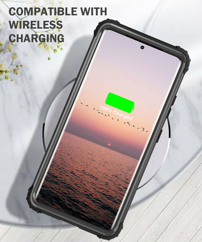 For Samsung Galaxy S21 S21 Ultra S21 Plus Hybrid Rugged Shockproof PC Case Cover - carolay.co