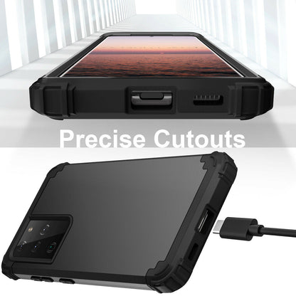 For Samsung Galaxy S21 S21 Ultra S21 Plus Hybrid Rugged Shockproof PC Case Cover - carolay.co