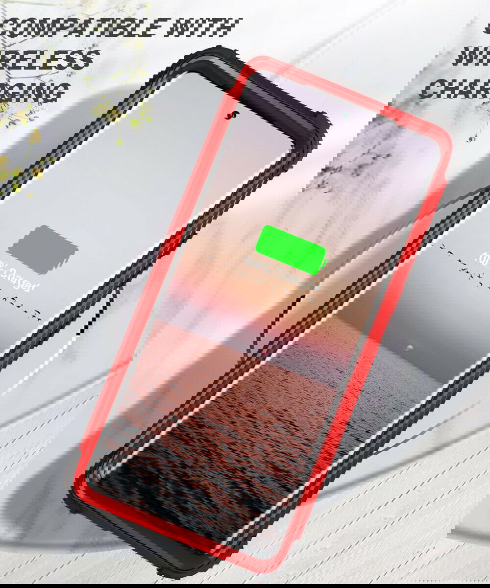 For Samsung Galaxy S21 S21 Ultra S21 Plus Hybrid Rugged Shockproof PC Case Cover - carolay.co
