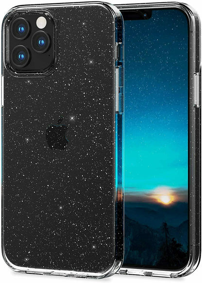 Full Body Clear Crystal Glitter Case for iPhone 12 12 Pro Max - carolay.co