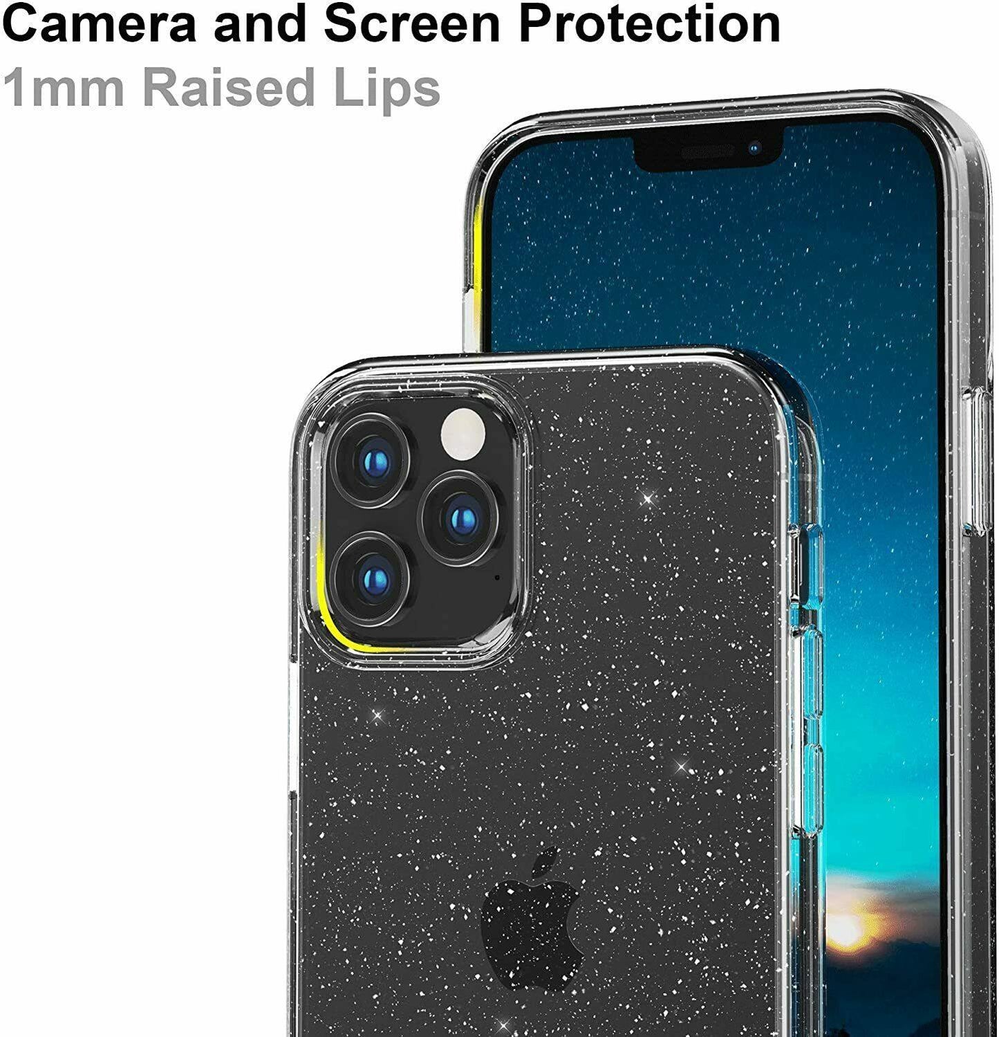 Full Body Clear Crystal Glitter Case for iPhone 12 12 Pro Max - carolay.co