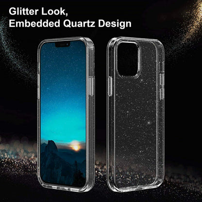 Full Body Clear Crystal Glitter Case for iPhone 12 12 Pro Max - carolay.co