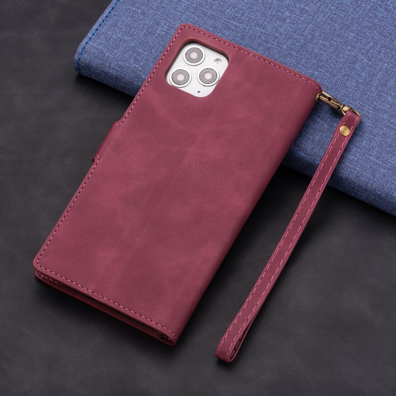 Funda Magnetic Shockproof Protective Card Holder For iPhone - carolay.co