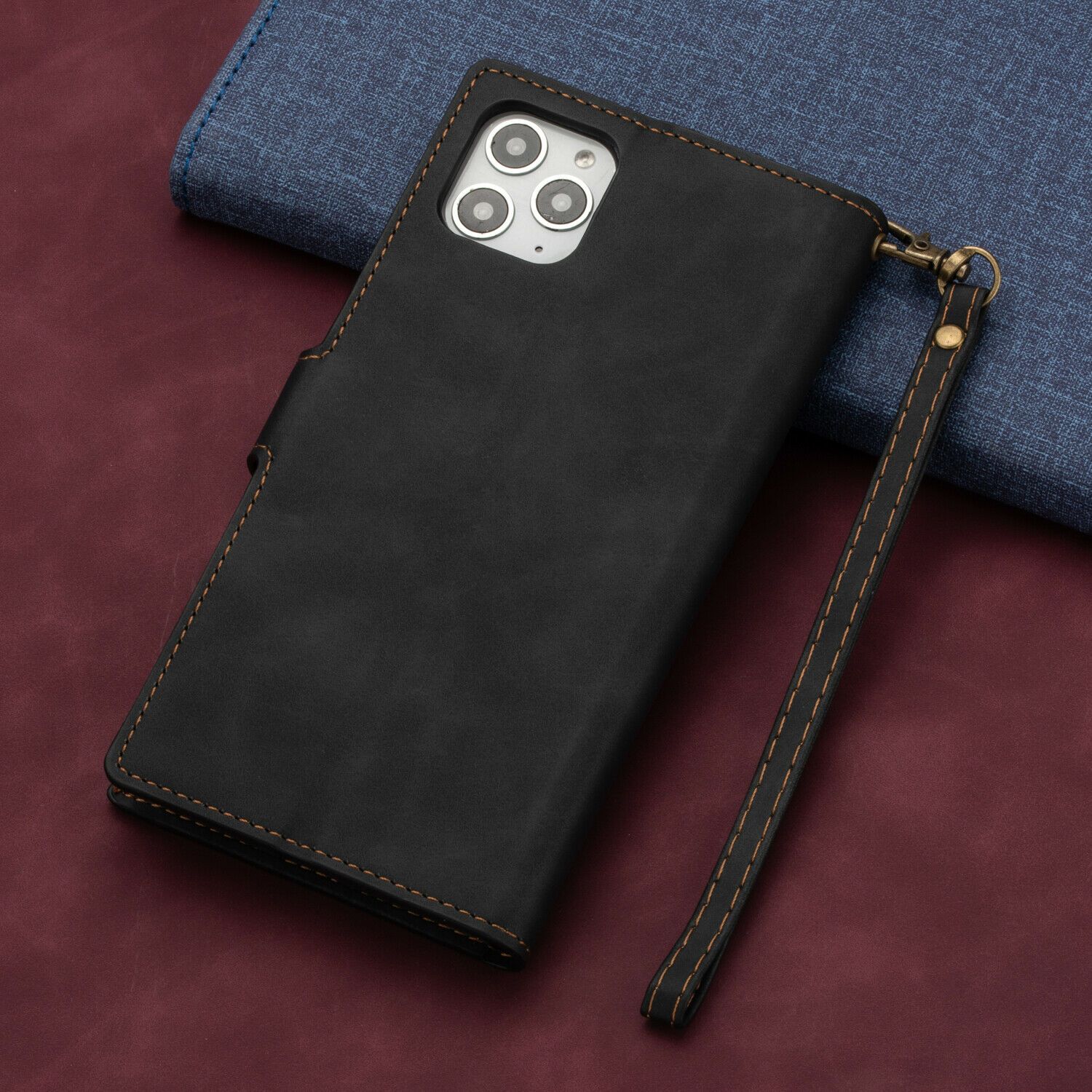 Funda Magnetic Shockproof Protective Card Holder For iPhone - carolay.co