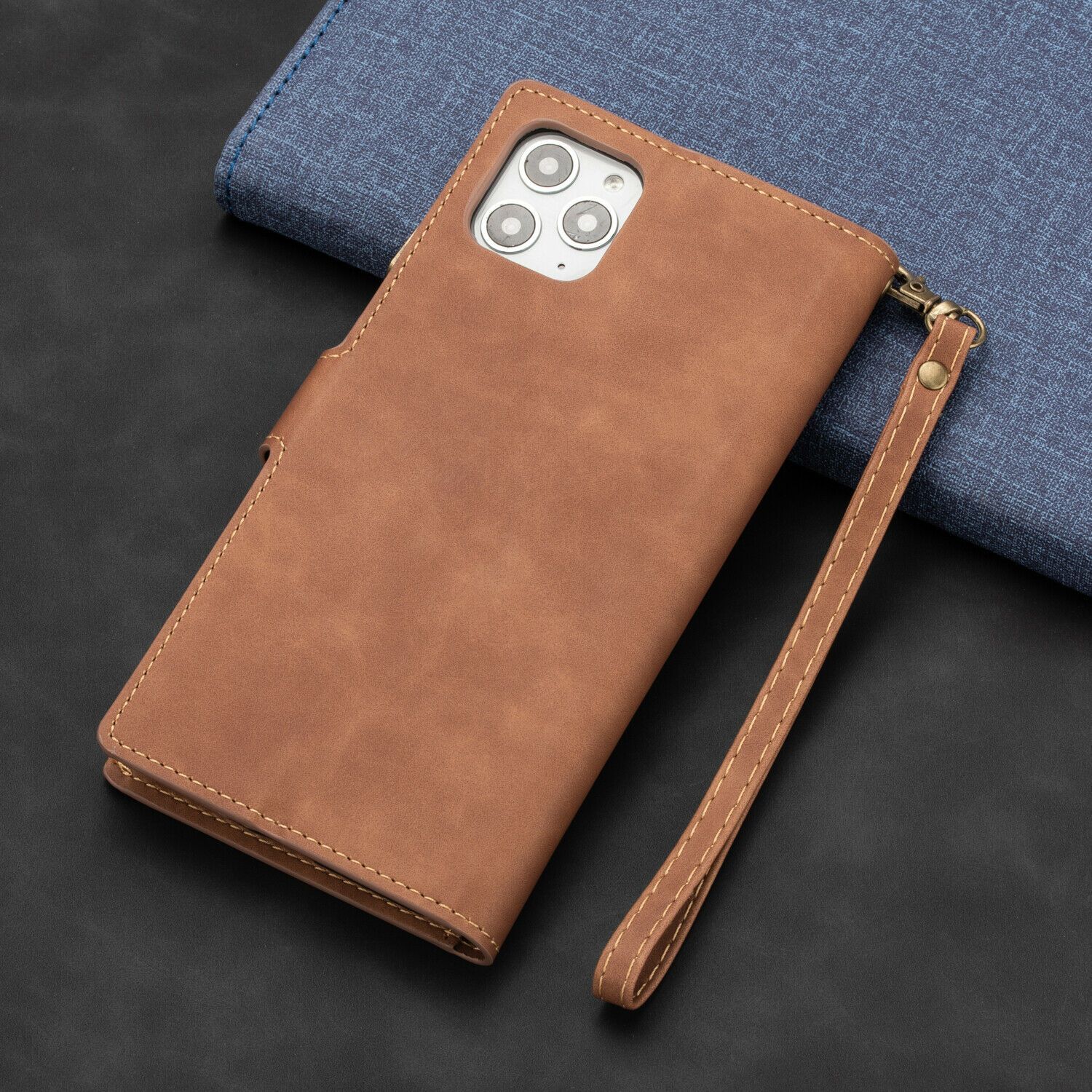 Funda Magnetic Shockproof Protective Card Holder For iPhone - carolay.co