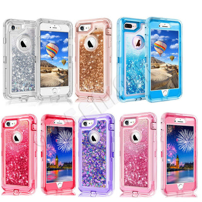 Glitter Liquid Case Cover For Apple iPhone 6 7 8 Plus XR XS MAX - carolay.co