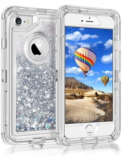 Glitter Liquid Case Cover For Apple iPhone 6 7 8 Plus XR XS MAX - carolay.co