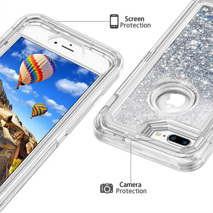 Glitter Liquid Case Cover For Apple iPhone 6 7 8 Plus XR XS MAX - carolay.co