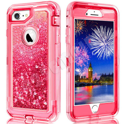 Glitter Liquid Case Cover For Apple iPhone 6 7 8 Plus XR XS MAX - carolay.co