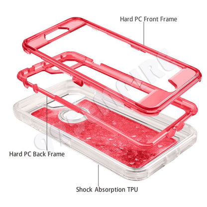 Glitter Liquid Case Cover For Apple iPhone 6 7 8 Plus XR XS MAX - carolay.co