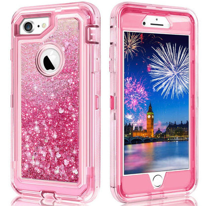 Glitter Liquid Case Cover For Apple iPhone 6 7 8 Plus XR XS MAX - carolay.co