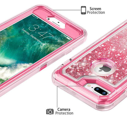Glitter Liquid Case Cover For Apple iPhone 6 7 8 Plus XR XS MAX - carolay.co