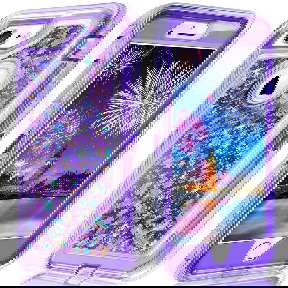 Glitter Liquid Case Cover For Apple iPhone 6 7 8 Plus XR XS MAX - carolay.co