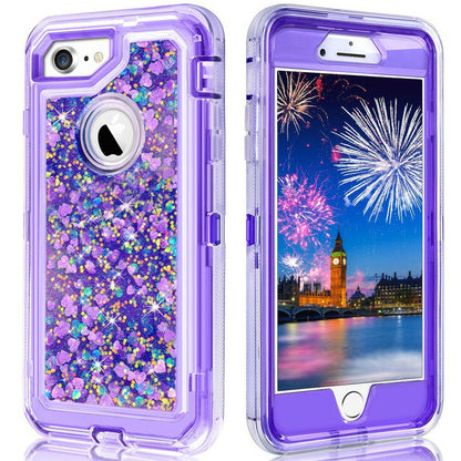 Glitter Liquid Case Cover For Apple iPhone 6 7 8 Plus XR XS MAX - carolay.co