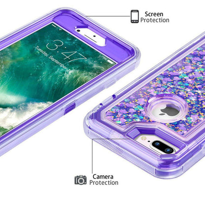 Glitter Liquid Case Cover For Apple iPhone 6 7 8 Plus XR XS MAX - carolay.co