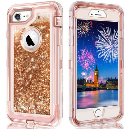 Glitter Liquid Case Cover For Apple iPhone 6 7 8 Plus XR XS MAX - carolay.co