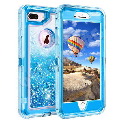 Glitter Liquid Case Cover For Apple iPhone 6 7 8 Plus XR XS MAX - carolay.co