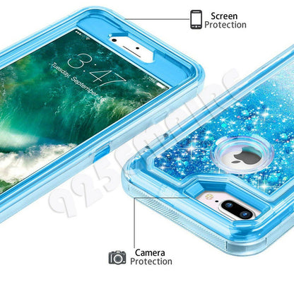 Glitter Liquid Case Cover For Apple iPhone 6 7 8 Plus XR XS MAX - carolay.co