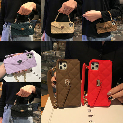 Handbag Crossbody Wallet Strap Case For iPhone - carolay.co
