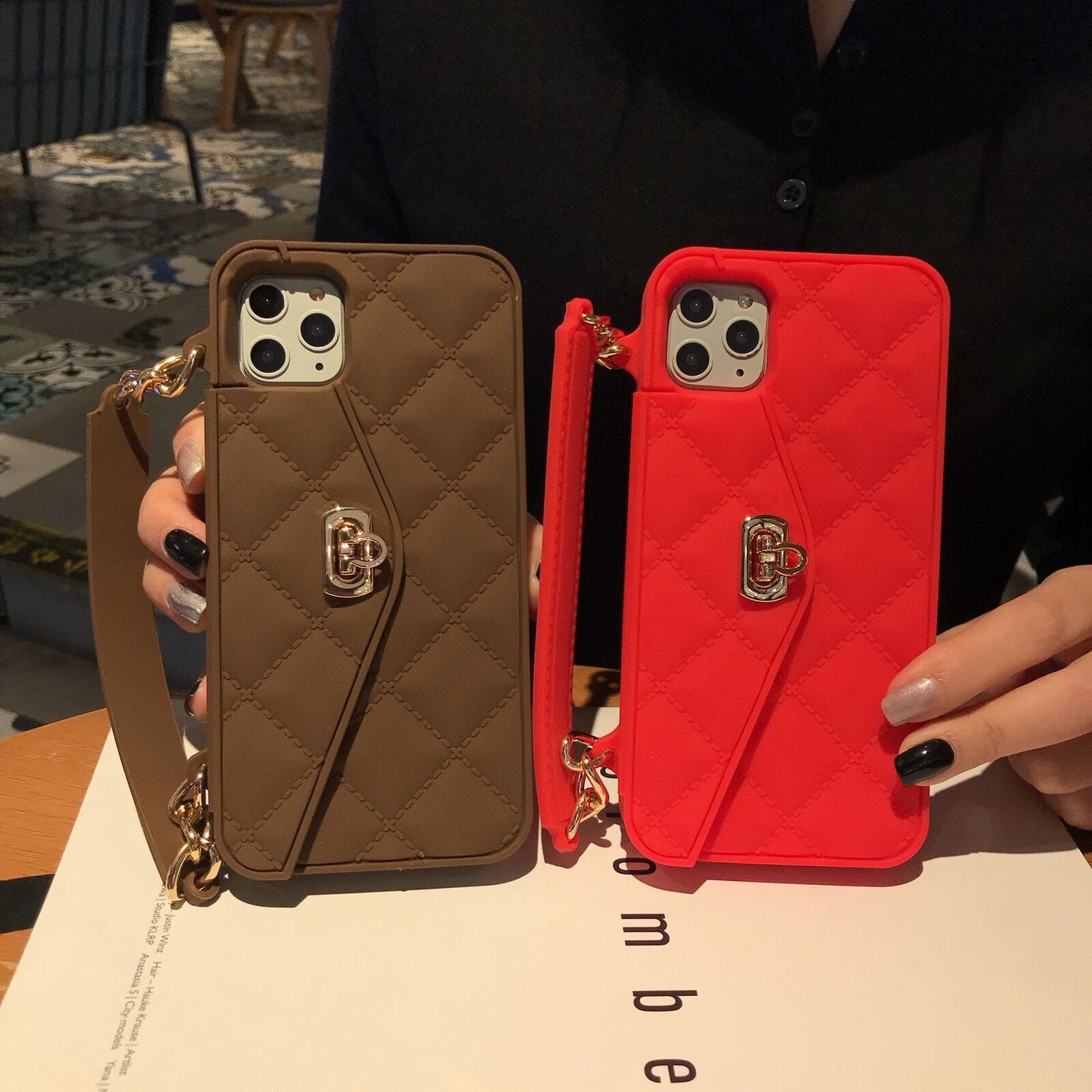 Handbag Crossbody Wallet Strap Case For iPhone - carolay.co