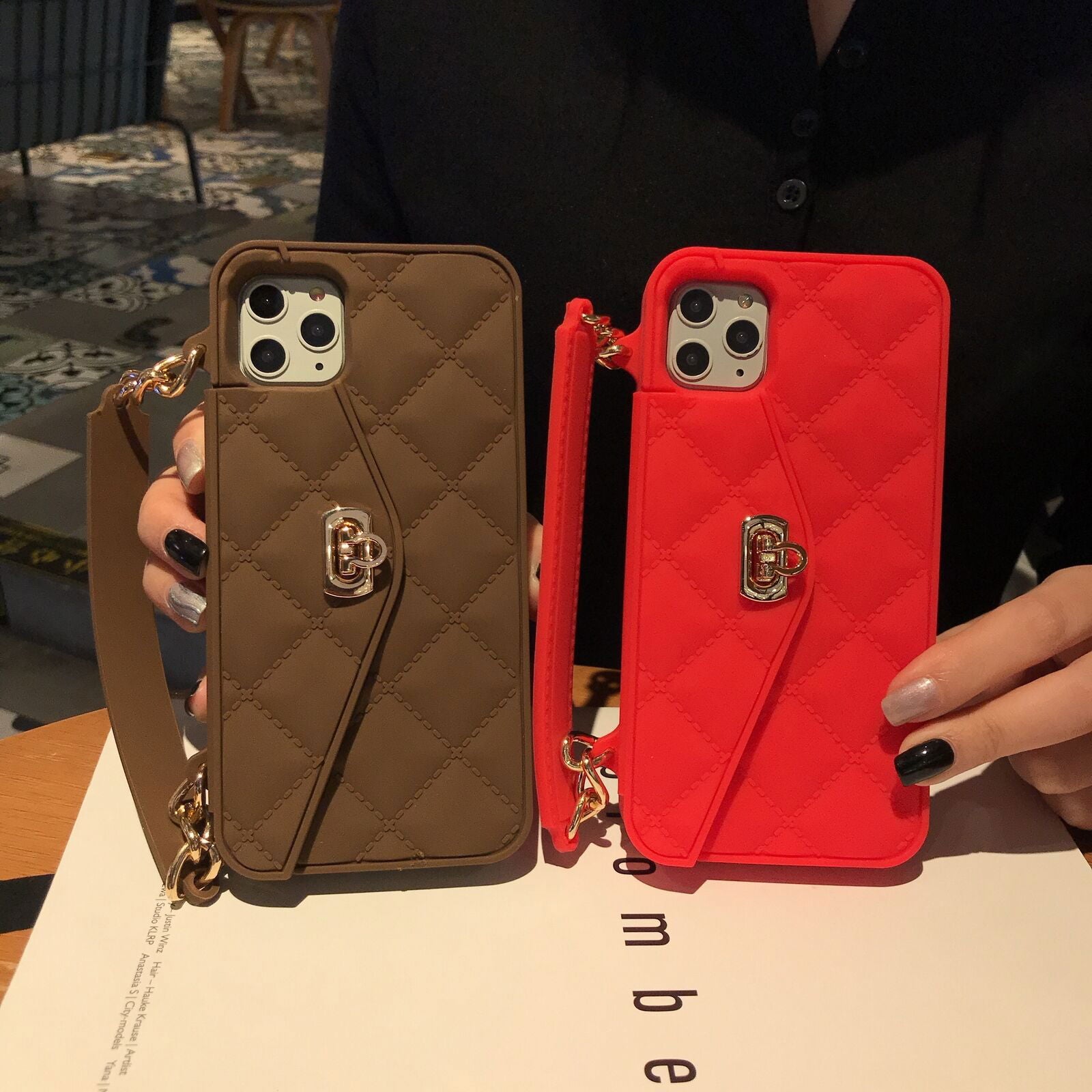 Handbag Crossbody Wallet Strap Case For iPhone - carolay.co