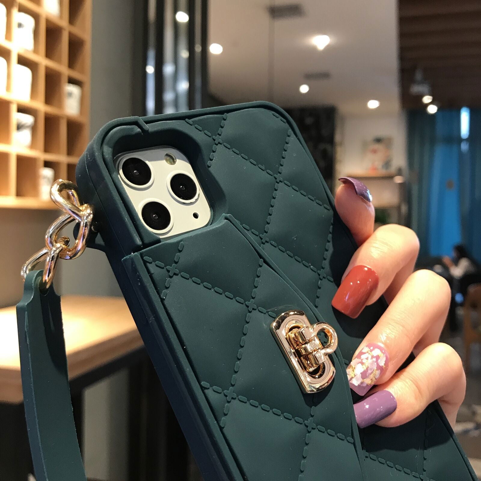Handbag Crossbody Wallet Strap Case For iPhone - carolay.co