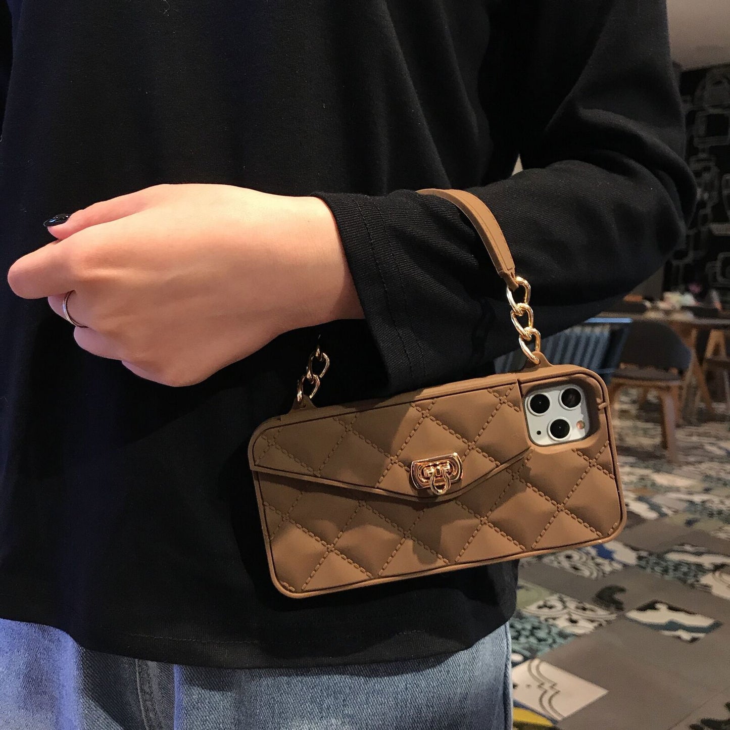 Handbag Crossbody Wallet Strap Case For iPhone - carolay.co